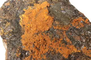 Limonite pseudomorphs on natrodufrenite.jpg