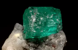 Béryl var. émeraude sur gangue (Muzo Mine Boyaca - Colombie) 15.jpg