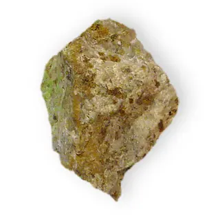 Arthurite on rock Hydrous basic copper iron arsenate Majuba Hill Pershing County Nevada 2231.jpg