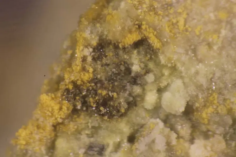 Therasiaite on adranosite.jpg