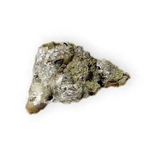 Thucholite 3 in Calcite Hydrocarbon Algom Nordic Mine Elliot Lake Ontario.jpg