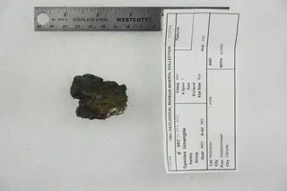 Umangite with Tyrrellite (46979996514).jpg