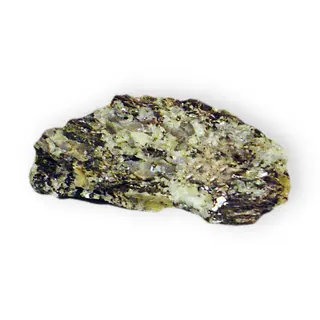 Baddeleyite in corundum gneiss near Bozeman Gallatin County Montana 2184.jpg