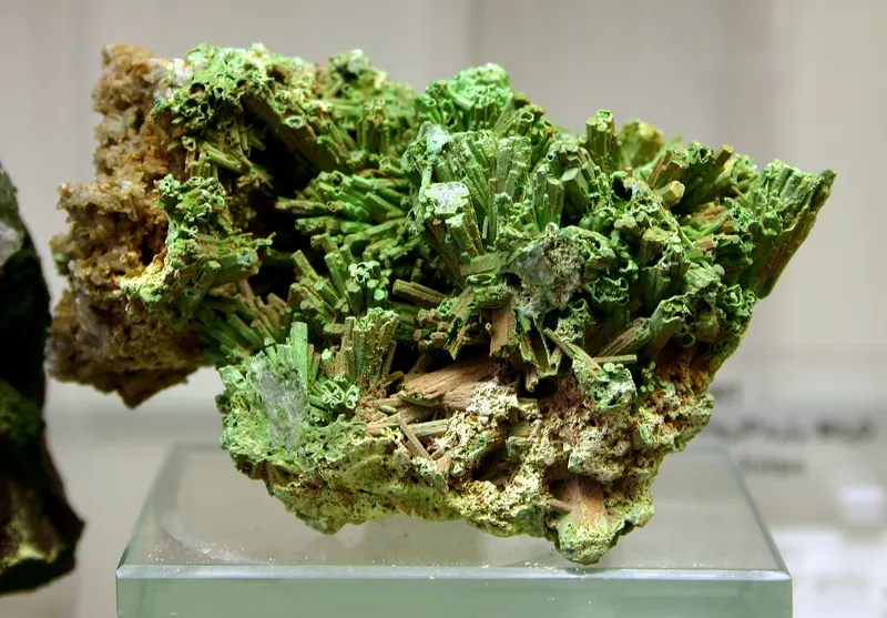 Bayldonit - Mineralogisches Museum Bonn (7292).jpg