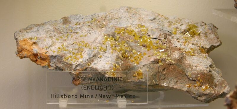 Arsenic-bearing Vanadinite