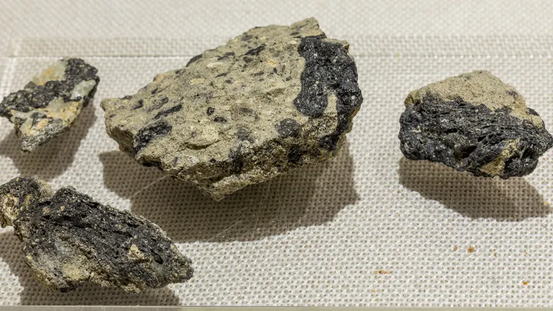 Suevite, Glass, Coesite. Otting, Nördlinger Ries, Germany-8904.jpg