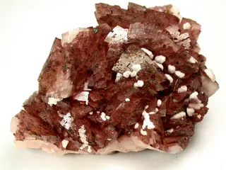 Dolomite (Var. Ferroan Dolomite), Aragonite.jpg