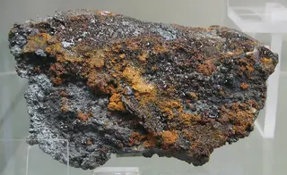 Jarosit - Sierra Almagrera, Spanien.jpg