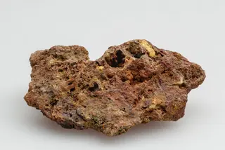 Kamarizait, Natrojarosit - Kamariza, Lavrion, Griechenland - 109,8 g.jpg