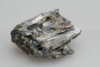 Coquandit, Antimonit, Klebelsbergit - Pereta, Toskana, Italien - 22,8 g.jpg