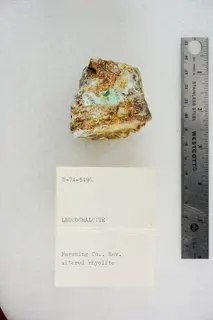 Leucochalcite with Altered Rhyolite (48303249817).jpg