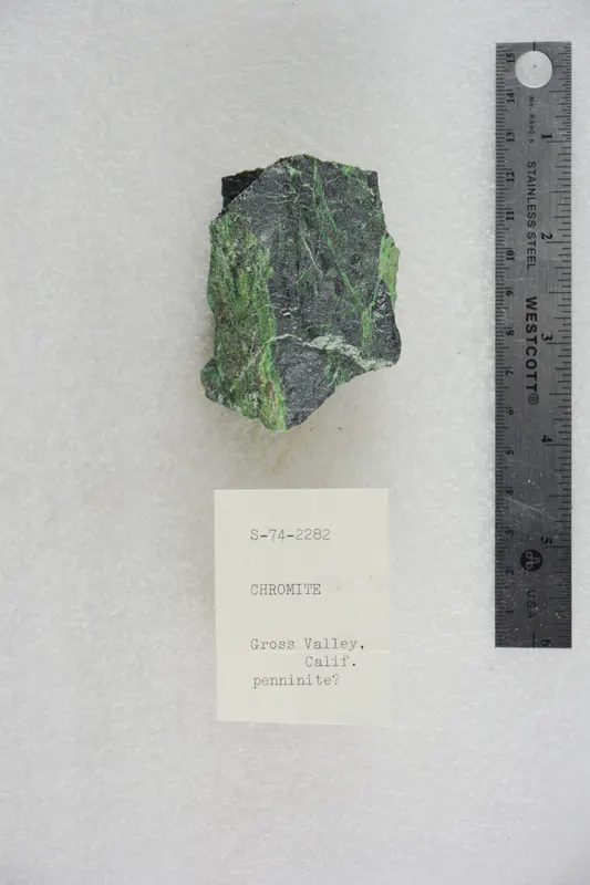 Chromite with Penninite (47975535448).jpg