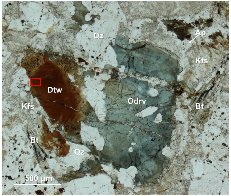 Dutrowite in plane-polarized light.png